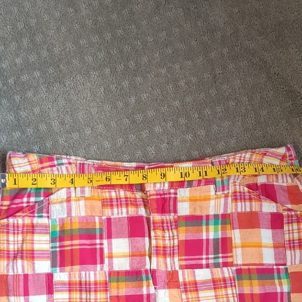 Plaid Multicolor Women's Skort - Picture 7 of 8